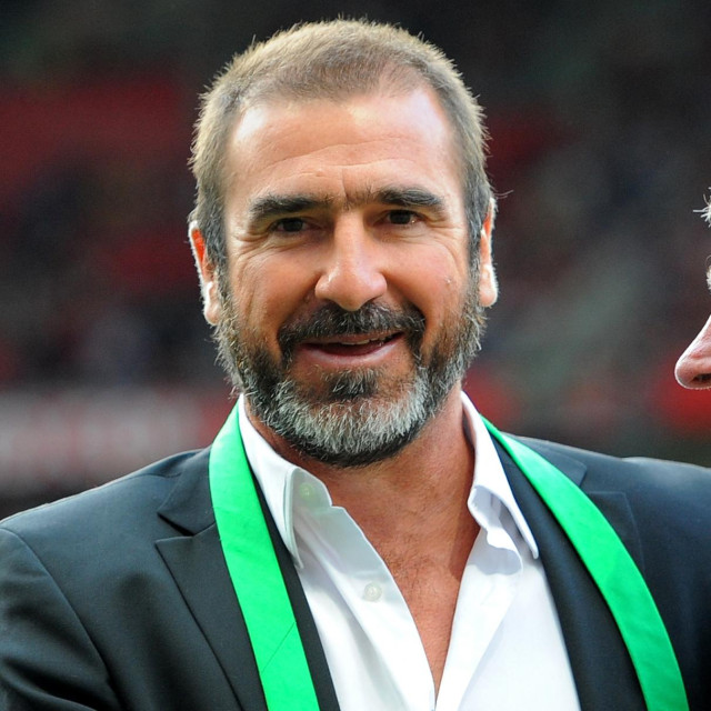 Eric Cantona i Sir Alex Ferguson