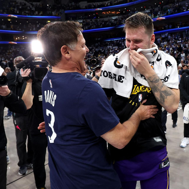Bivši vlasnik Dallasa Mark Cuban i Luka Dončić ostali su u sjajnim odnosima