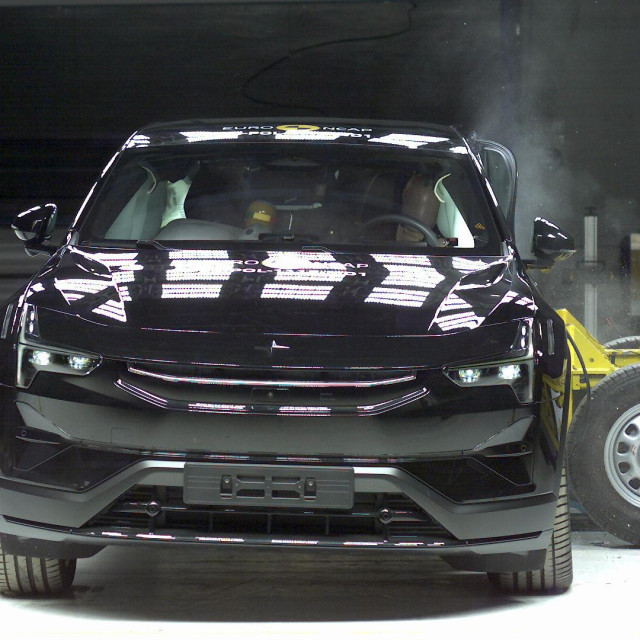 Polestar 3 na Euro NCAP testu