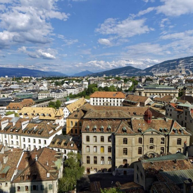 Panorama Ženeve