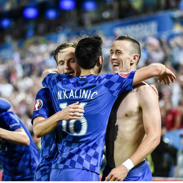 Ivan Rakitić, Nikola Kalinić, Ivan Perišić
