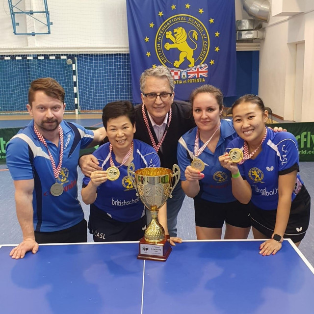 Stolnotenisačice dr. Časla po 12. put prvakinje Hrvatske