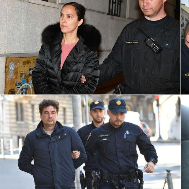 Jelena Perossa; sudski vještak Zdenko Rajković; Denis Perossa; Mile Kekin