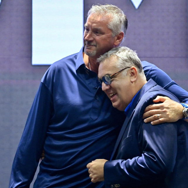 Toni Kukoč i Sabahudin Topalbećirević