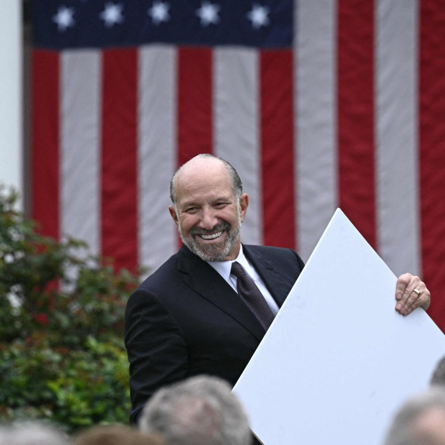 Američki ministar trgovine Howard Lutnick 