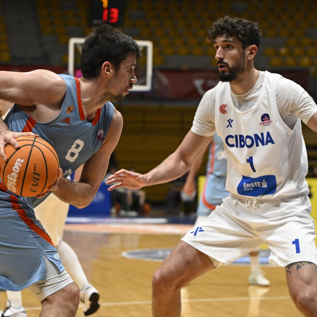 Cedevita Junior - Cibona: Josip Sobin i Domagoj Vuković