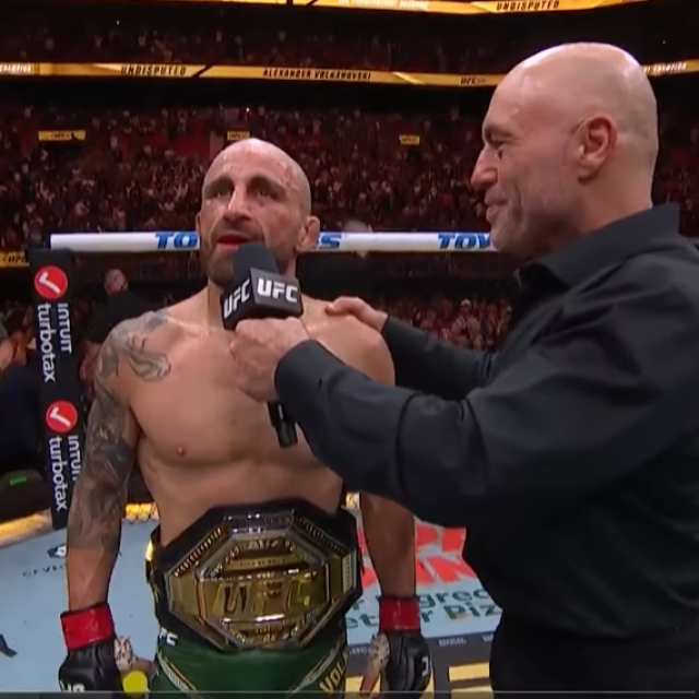 Alexander Volkanovski i Joe Rogan