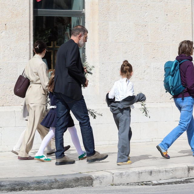 Slaven Bilić s obitelji 