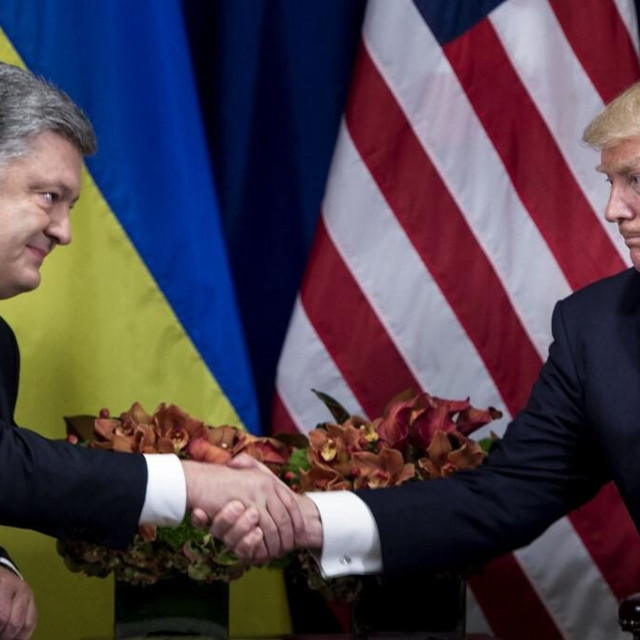Petro Porošenko i Donald Trump