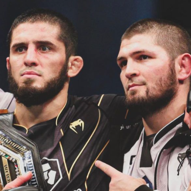 Islam Mahačev i Khabib Nurmagomedov