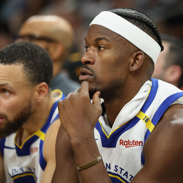 Jimmy Butler i Stephen Curry 