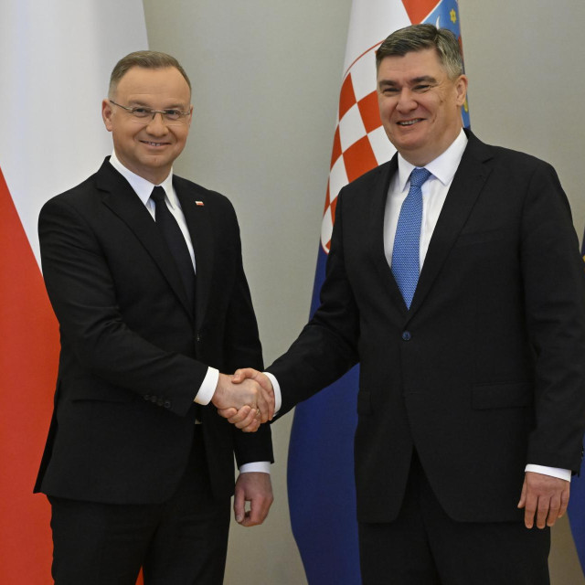 Andrzej Duda i Zoran Milanović