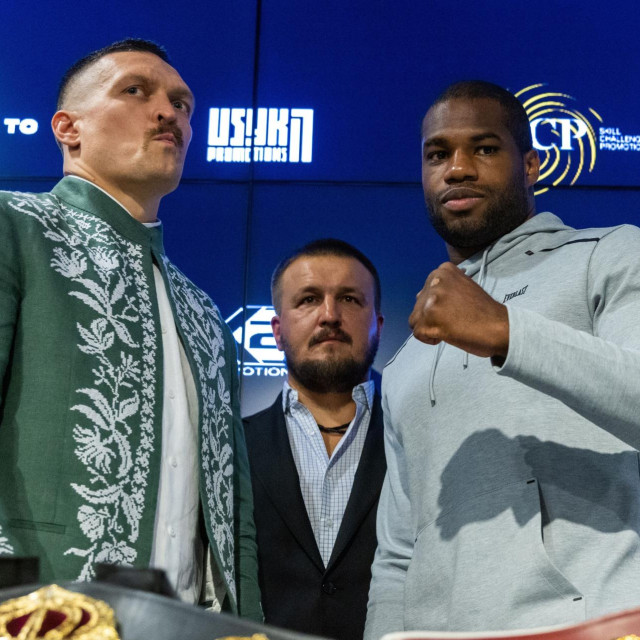 Oleksandr Usik i Daniel Dubois