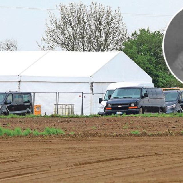 Predstavnici američke agencije na terenu (lijevo) i John Carold Meidinger (u krugu)