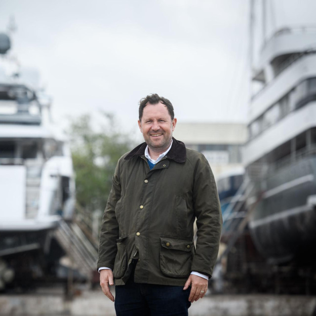 Klemen Šešok, CEO Iskra u brodogradilištu Iskra