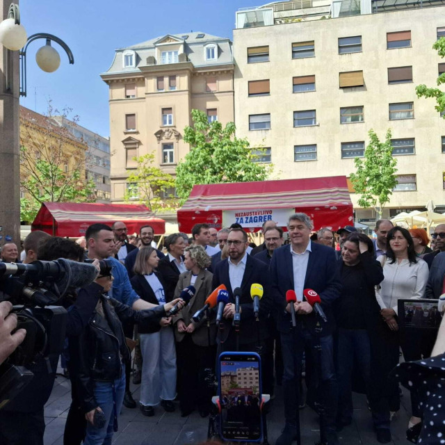 Kandidati za zagrebačkog gradonačelnika skupljaju potpise građana za nadolazeće lokalne izbore.