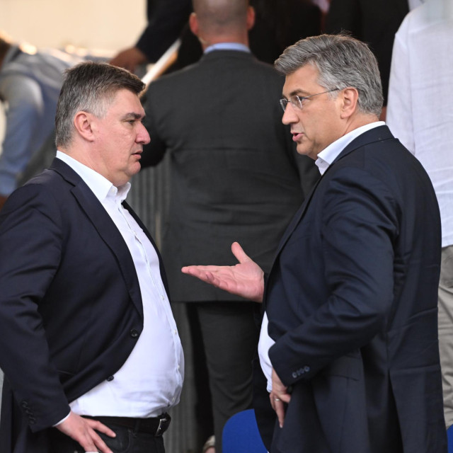 Zoran Milanović i Andrej Plenković