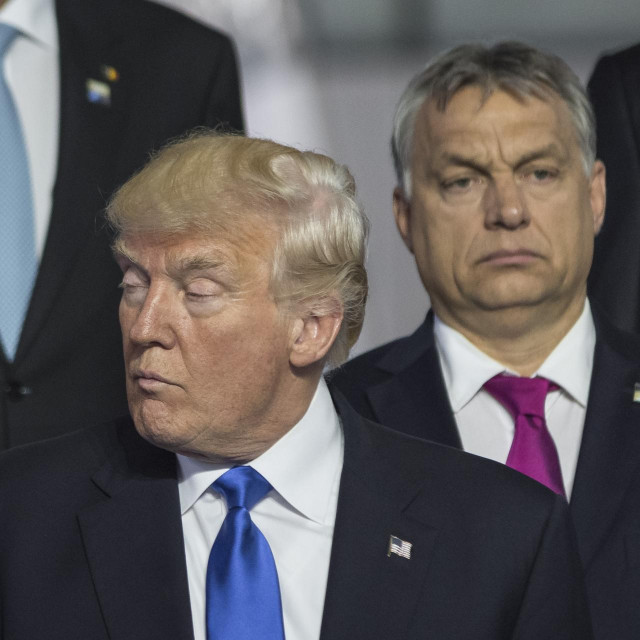 Donald Trump i Viktor Orban 
