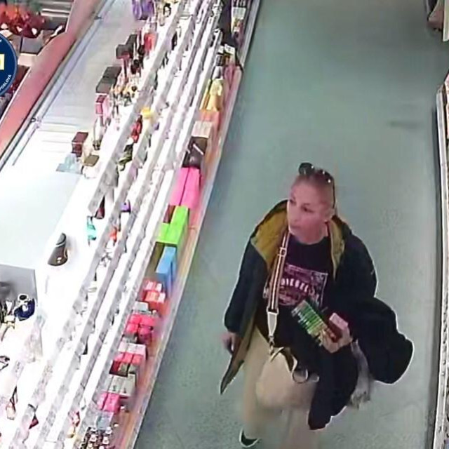 policija traži ženu sa videonadzora