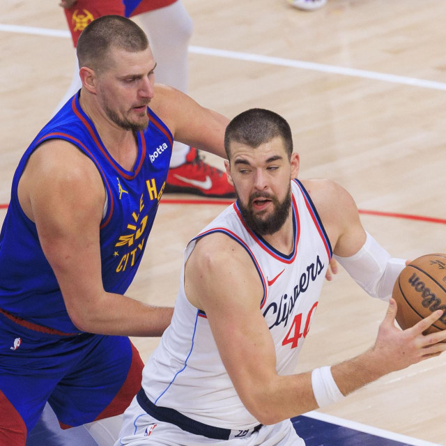 Ivica Zubac i Nikola Jokić