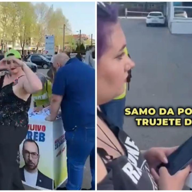 Kadrovi iz video snimke koju nećemo prenositi na portalu