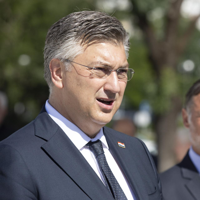 Andrej Plenković i Gordan Jandroković