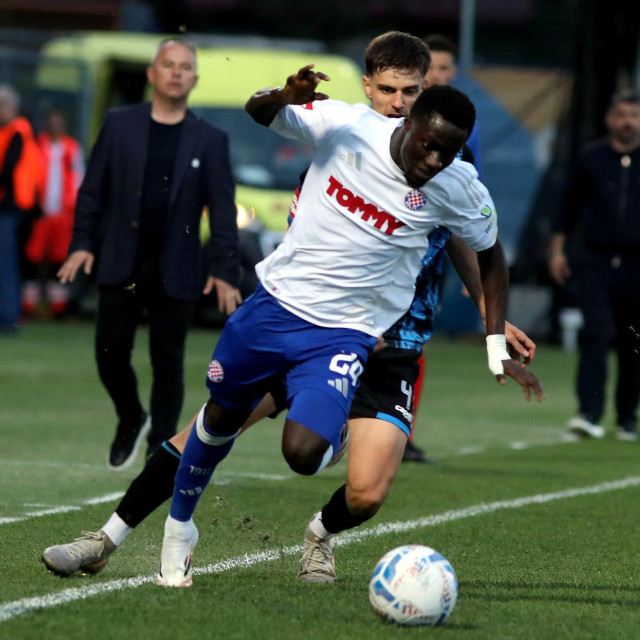 Varaždin - Hajduk: Abdoulie Sanyang