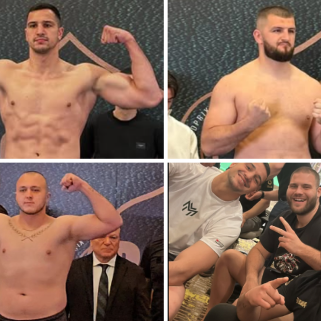 Marko Milun (gore lijevo) | Ahmed Krnjić (gore desno) | Alija Mešić (dolje lijevo) | Milun, Krnjić, Mešić i Dylan Rajić (dolje desno)