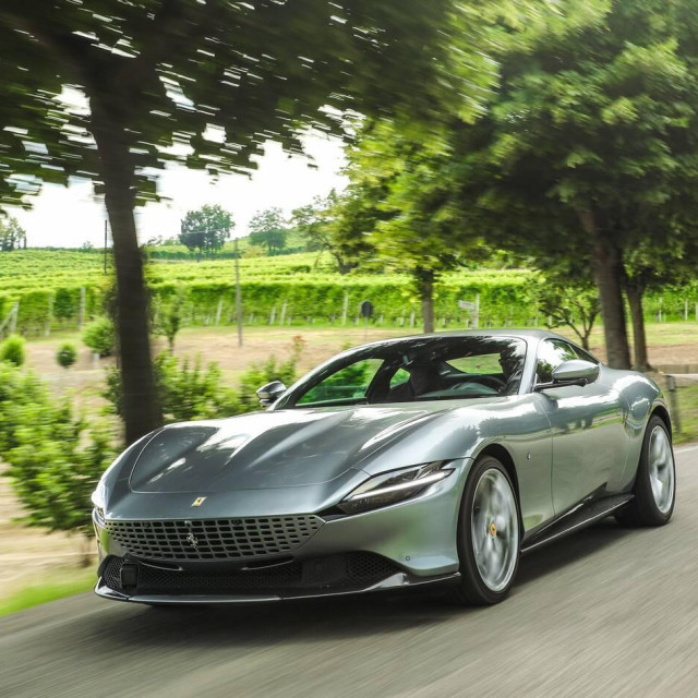 Ferrari Roma, ilustracija