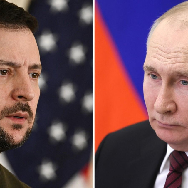 Volodimir Zelenski, Vladimir Putin