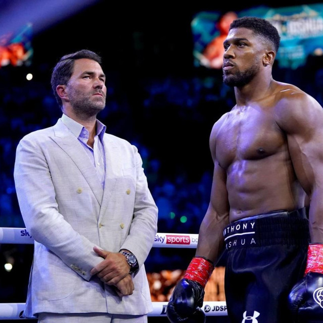 Eddie Hearn, Anthony Joshua
