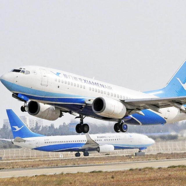 Boeing 737 Xiamen Airlinesa, ilustracija