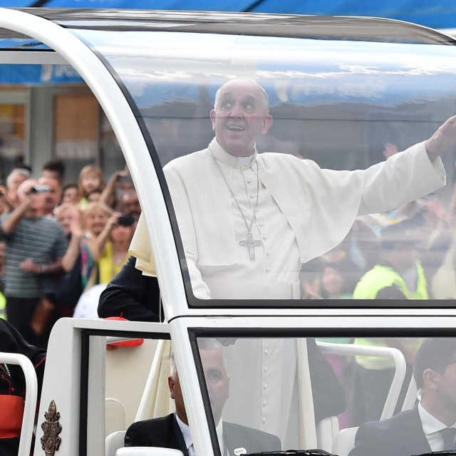 Papa Franjo i monsinjor Vinko Puljić