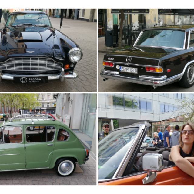 Oldtimeri na Europskom trgu, Zagreb