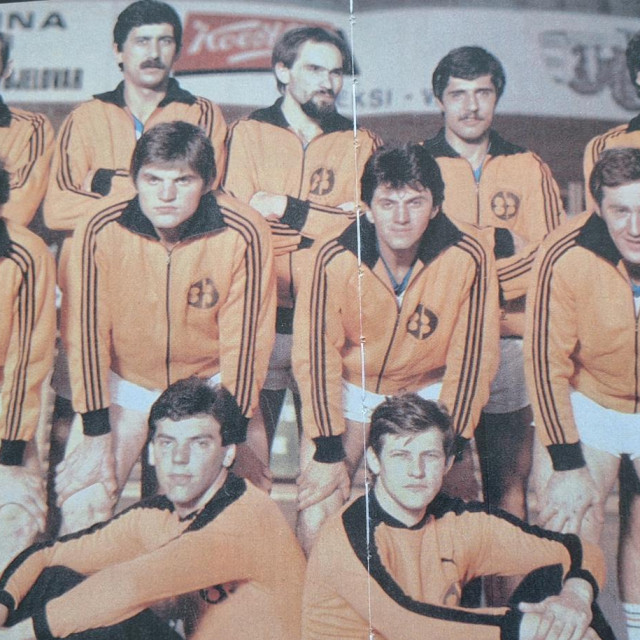 Željko Vidaković sa bjelovarskim Partizanom kada je osvojen posljednji deveti naslov državnog prvaka ovog kluba