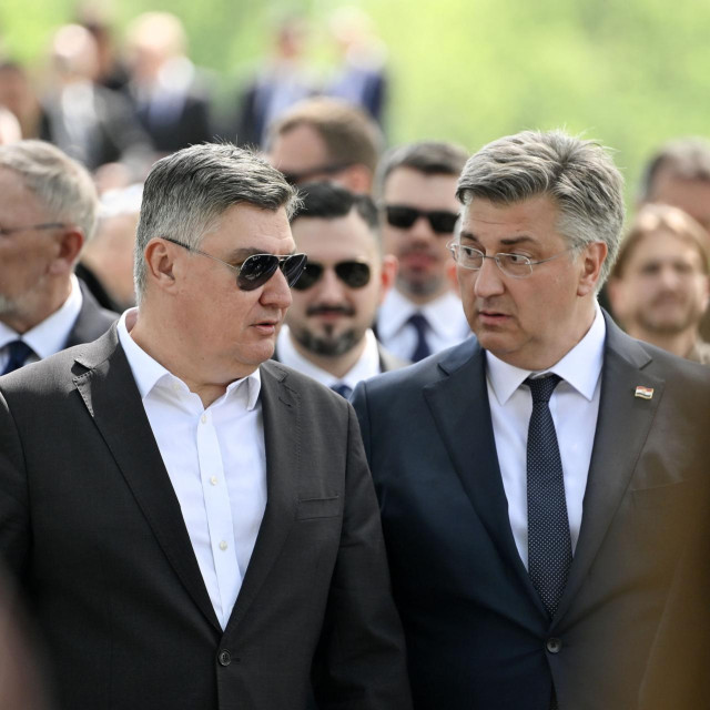 Zoran Milanović i Andrej Plenković