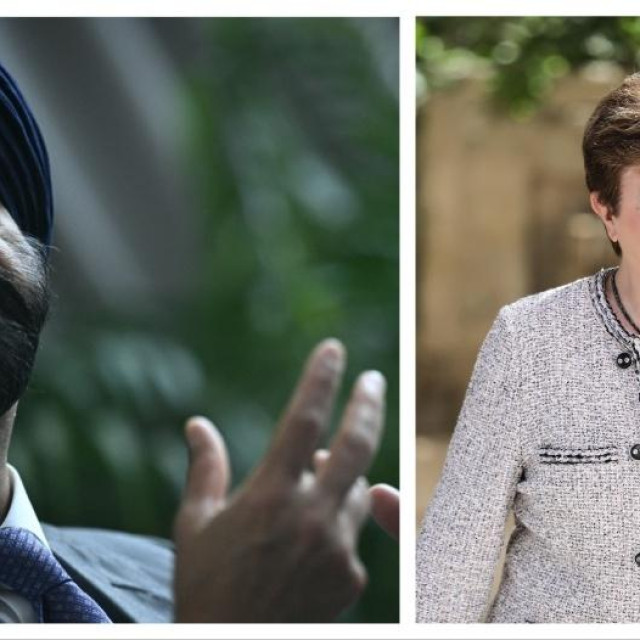 Ajay Banga i Kristalina Georgieva