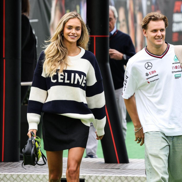Laila Hasanović i Mick Schumacher