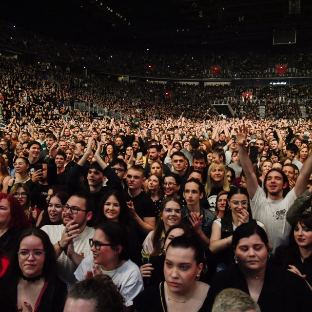 Drugi rasprodani koncert grupe Bijelo Dugme u zagrebačkoj Areni