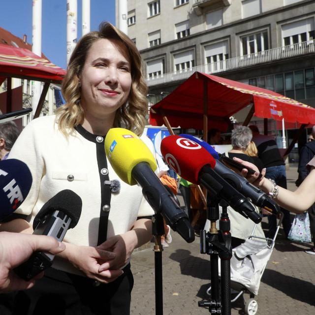 Kandidatkinja za gradonačelnicu Zagreba, Marija Selak Raspudic.