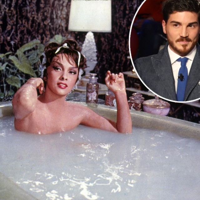 Gina Lollobrigida i Andrea Piazzolla