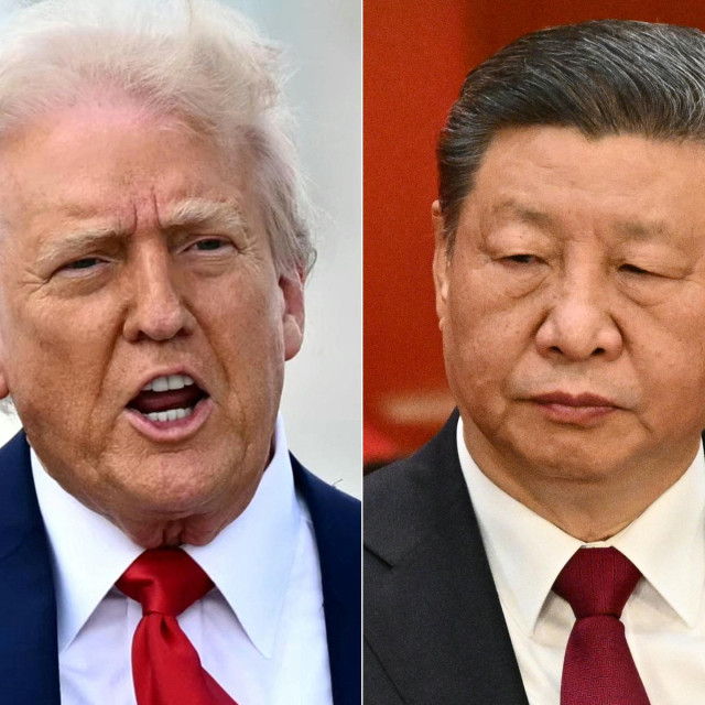 Američki predsjednik Donald Trump; kineski predsjednik Xi Jinping