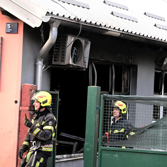 U požaru u dječjem vrtiću u Supilovoj ulici izgorjela je cijela prostorija od 60 kvadrata