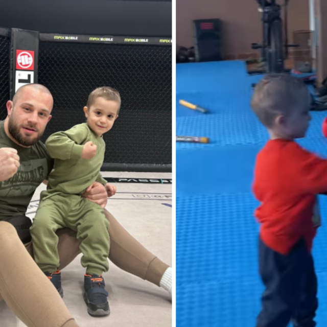 Selver Mahmić i njegov sin Omar Mahmić