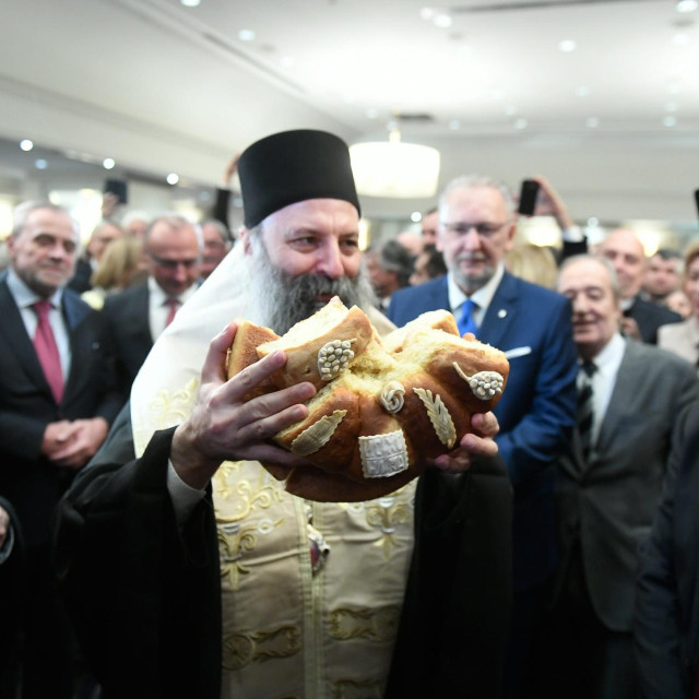 Porfirije na proslavi pravoslavnog Božića u zagrebačkom Sheratonu