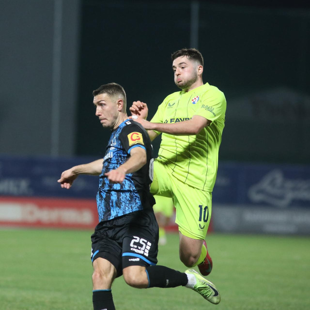 Varaždin - Dinamo: Antonio Boršić i Martin Baturina