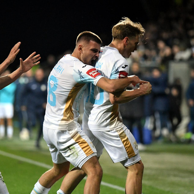 Slavlje Rijeke, Toni Fruk zabio je gol