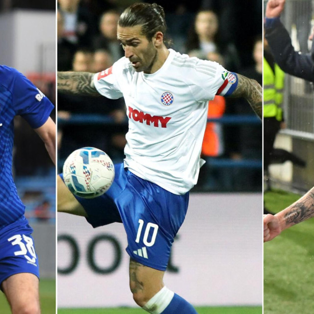 Rijeka, Hajduk i Dinamo