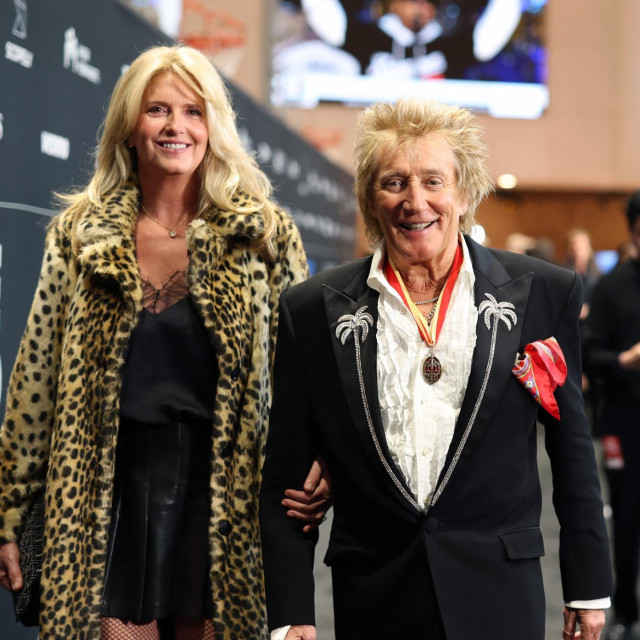 Penny Lancaster i Rod Stewart