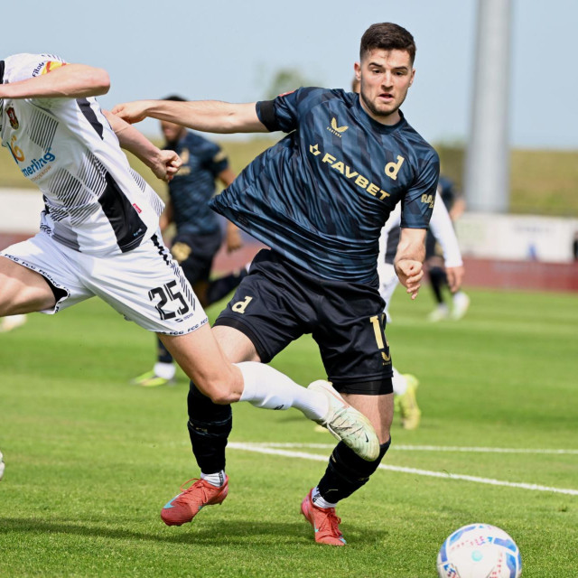 Gorica - Dinamo: Krešimir Krizmanić i Martin Baturina